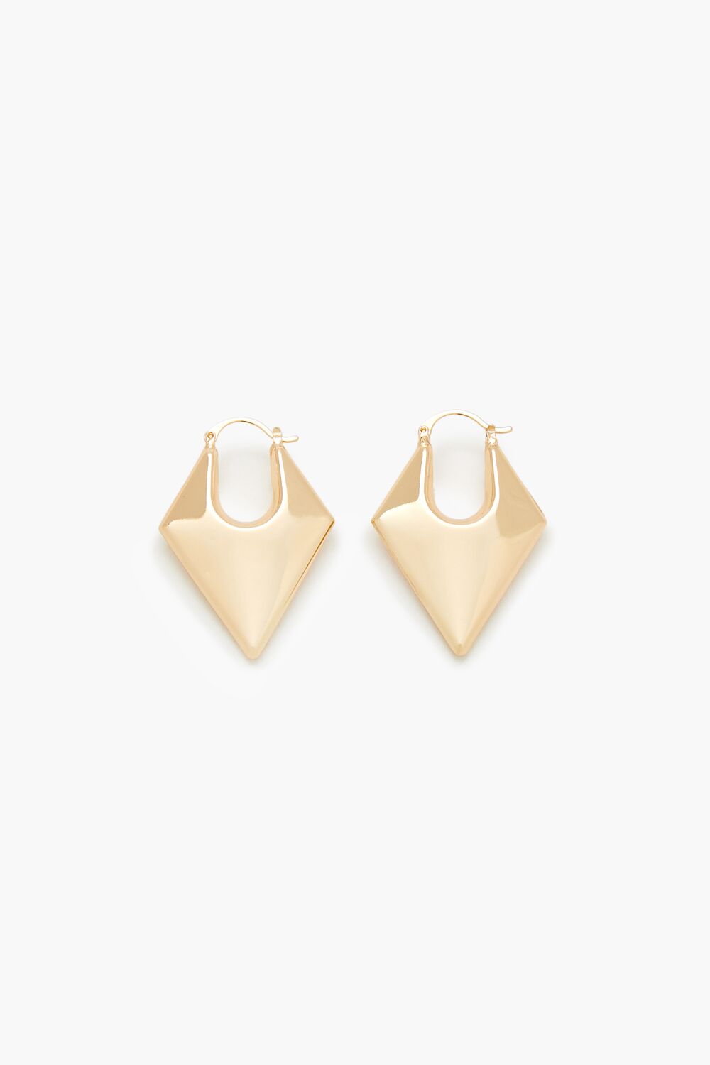 Geo Hoop Earrings