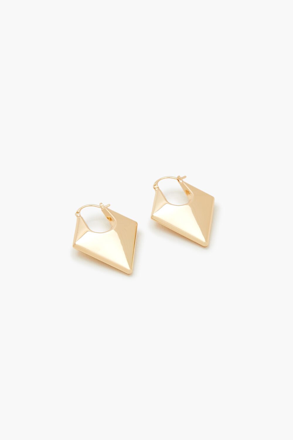Geo Hoop Earrings