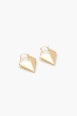 Geo Hoop Earrings