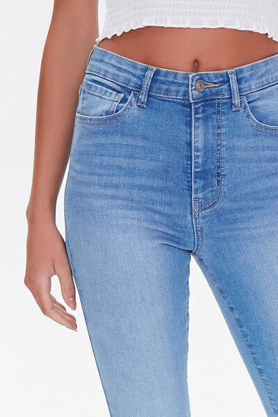 Super-Stretch High-Rise Skinny Jeans