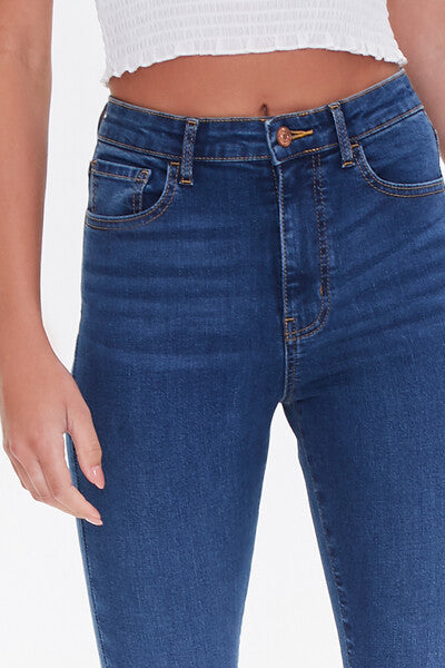 Super-Stretch High-Rise Skinny Jeans