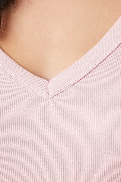 V-Neck Long-Sleeve Tee