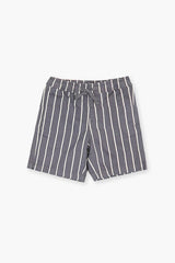 Kids Striped Drawstring Shorts (Girls + Boys)