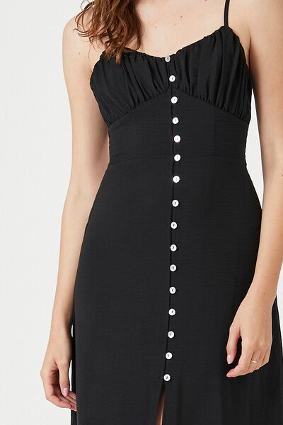 Flounce Midi Cami Dress