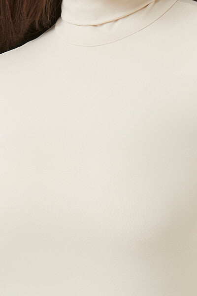 Fitted Mock Neck Bodysuit