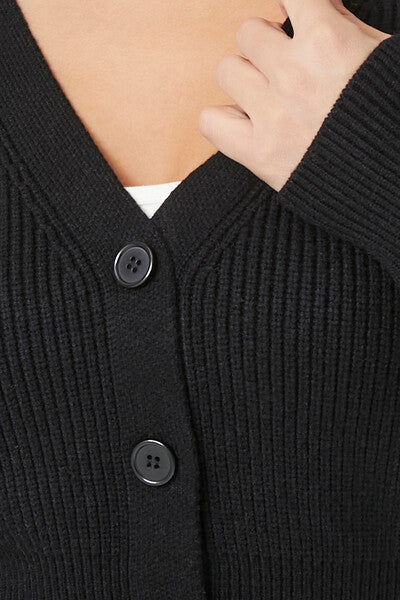 Cropped Cardigan Sweater