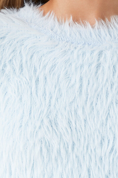 Shaggy Faux Fur Sweater