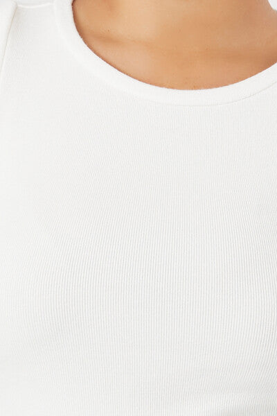 Plus Size Ribbed Knit Tank Top
