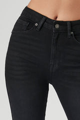 High-Rise Bootcut Jeans