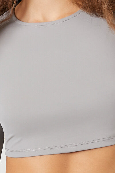 Sculpt Shape Long-Sleeve Crop Top