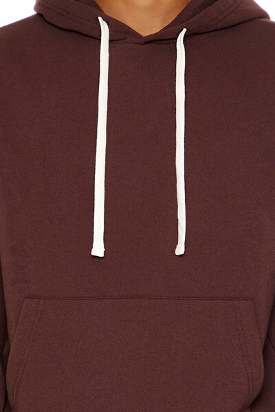 Drawstring Cotton-Blend Hoodie