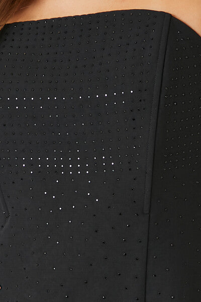 Rhinestone Mini Tube Dress