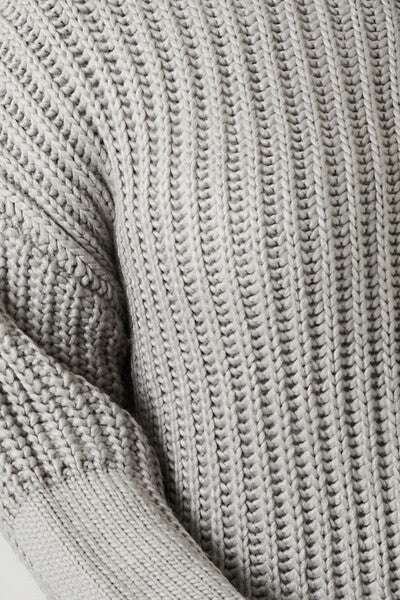 Plus Size Purl Knit Turtleneck Sweater