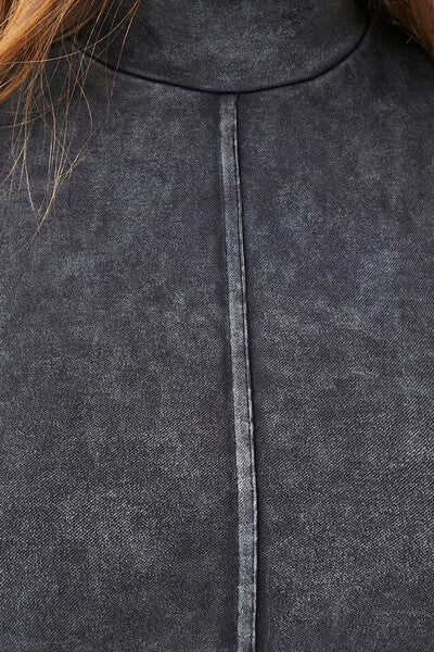 Seamless Mock Neck Bodysuit