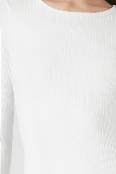 Ribbed Knit Bodycon Mini Dress