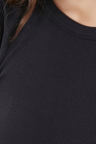 Cropped Seamless Tee
