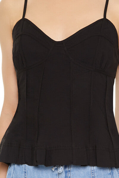 Bustier Flounce Cami