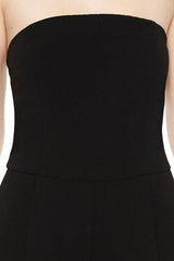 Strapless Straight-Leg Jumpsuit