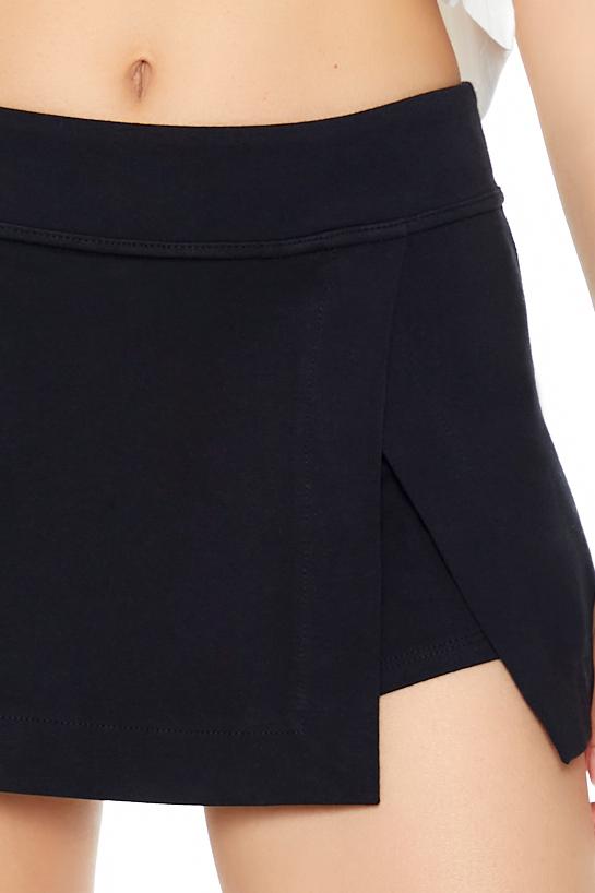 Tulip-Hem Mini Skirt