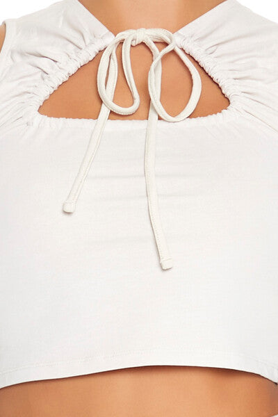 Cutout Crop Top