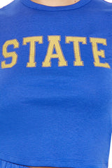 State Graphic Baby Tee
