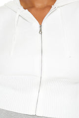 Plus Size California Zip-Up Sweater