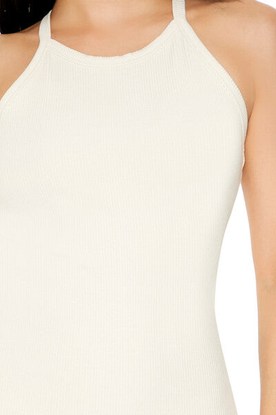 Ribbed Racerback Maxi Dress