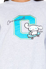 Skateboarding Cinnamoroll Pullover