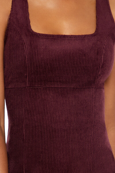 Corduroy Tank Mini Dress