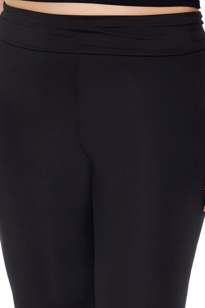 Plus Size Foldover Leggings