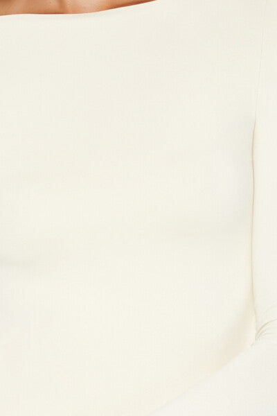 Contour Sculpt Long-Sleeve Bodysuit