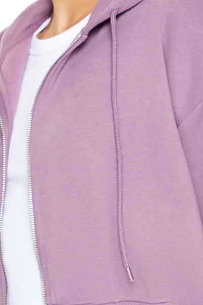 Fleece Zip-Up Hoodie