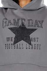 Game Day Rhinestone Hoodie