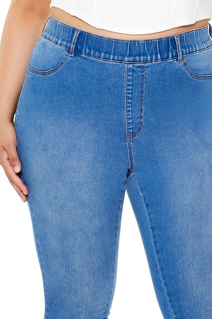 Plus Size High-Rise Skinny Jeans