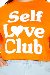 Plus Size Self Love Club Tee