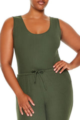 Plus Size Sleeveless Jumpsuit