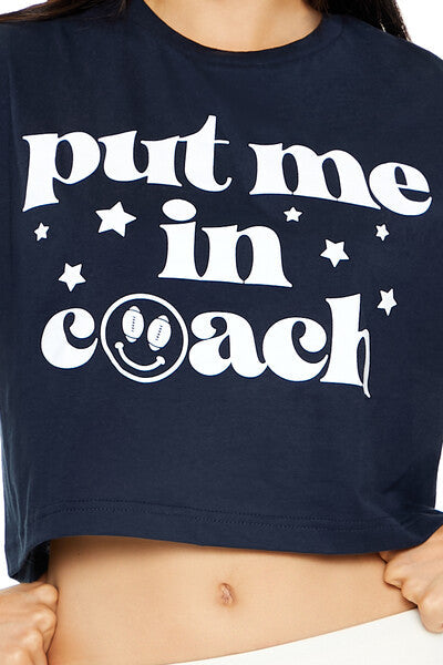Put Me In Coach Baby Tee