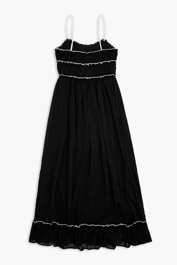 Two-Tone Maxi Dress