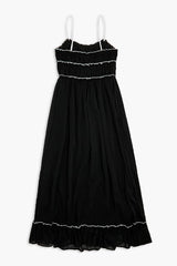 Two-Tone Maxi Dress