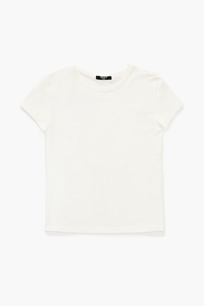 Girls Cotton-Blend Tee (Kids)